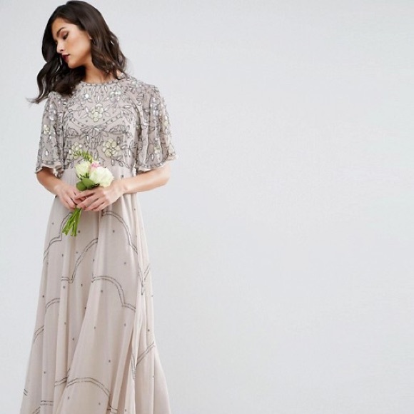 asos design bridesmaid dress